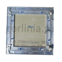 Люк под покраску Ультра 200*200 в раме уголок